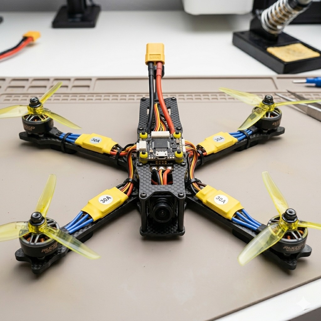 Brushless ESC, 30A Electric Speed Controller, Xt60 Plug, 5V/1.5A BEC Output, For RC Drone, Helicopter, FPV